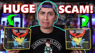 How To Spot RESEALED Pokemon Elite Trainer Boxes - Hidden Fates Scam