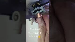 Baxi 624 Combi 2 boiler. Push fit PRV connection #gas #boiler #plumbing #gasengineer #centralheating