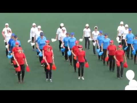№2 Спартакиада 2016/Флешмоб на стадионе ПромАгро в Старом Осколе.