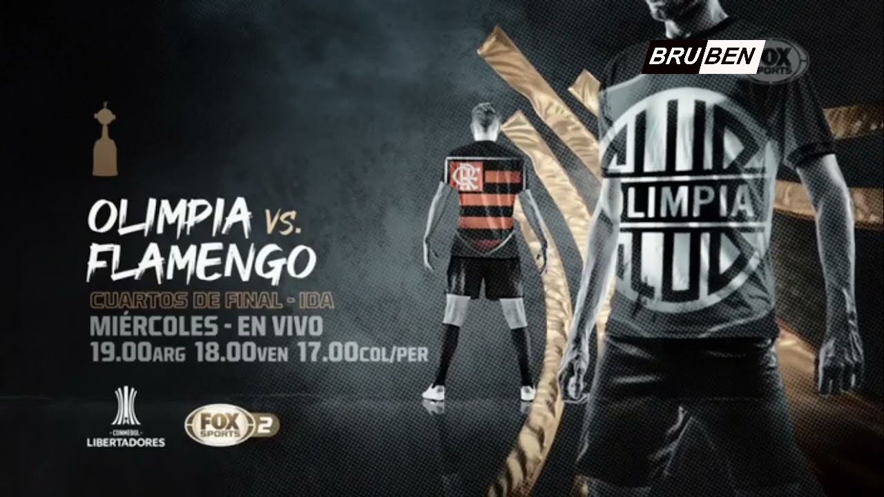 Olimpia vs Flamengo | Cuartos de Final Conmebol Libertadores 2021 Promo