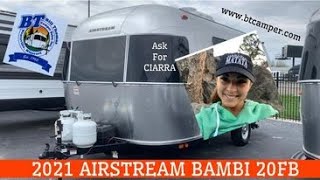 2021 Airstream Bambi 20FB - Preorder Today! by Ciarra B 1,652 views 3 years ago 5 minutes, 47 seconds