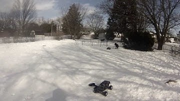 Traxxas Slash Snow Bash with Stampede tires