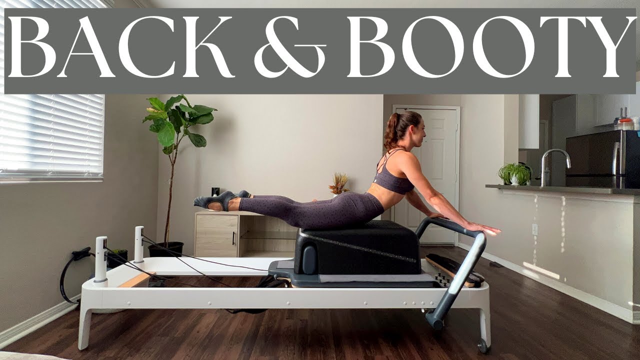 Pilates Reformer Workout Back & Booty 25 Min w/ Box YouTube