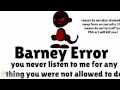 Youtube Thumbnail Barney Error 4 (Barney error PS4)