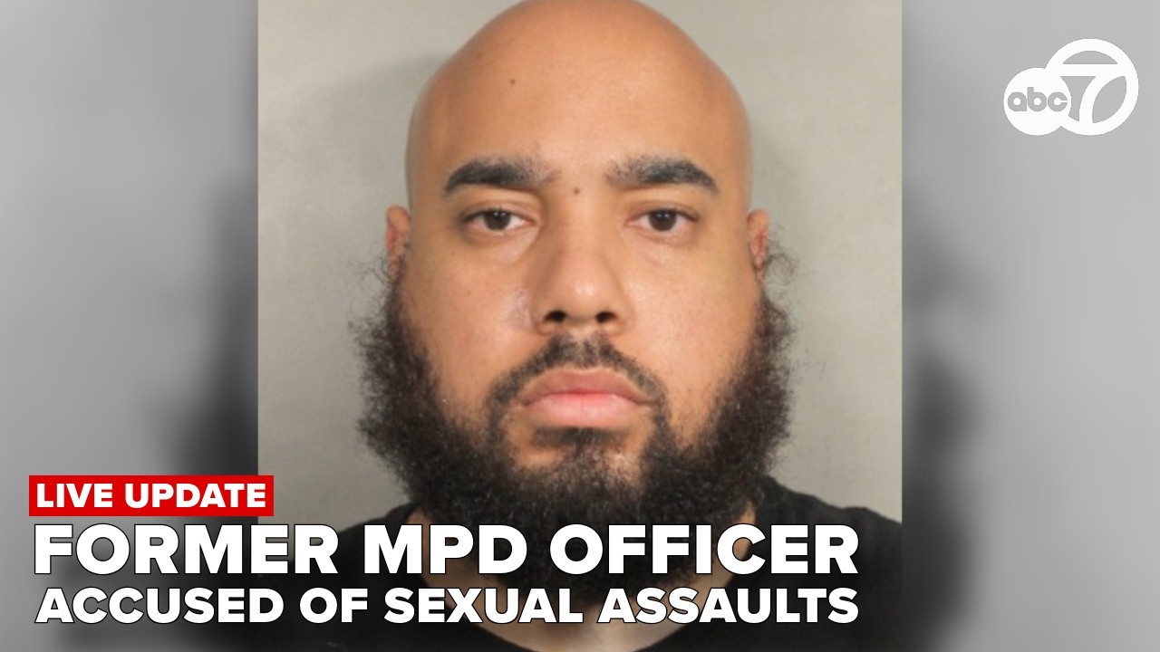 🔴LIVE | Alexandria police give update on former MPD officer accused in multiple sexual assaults