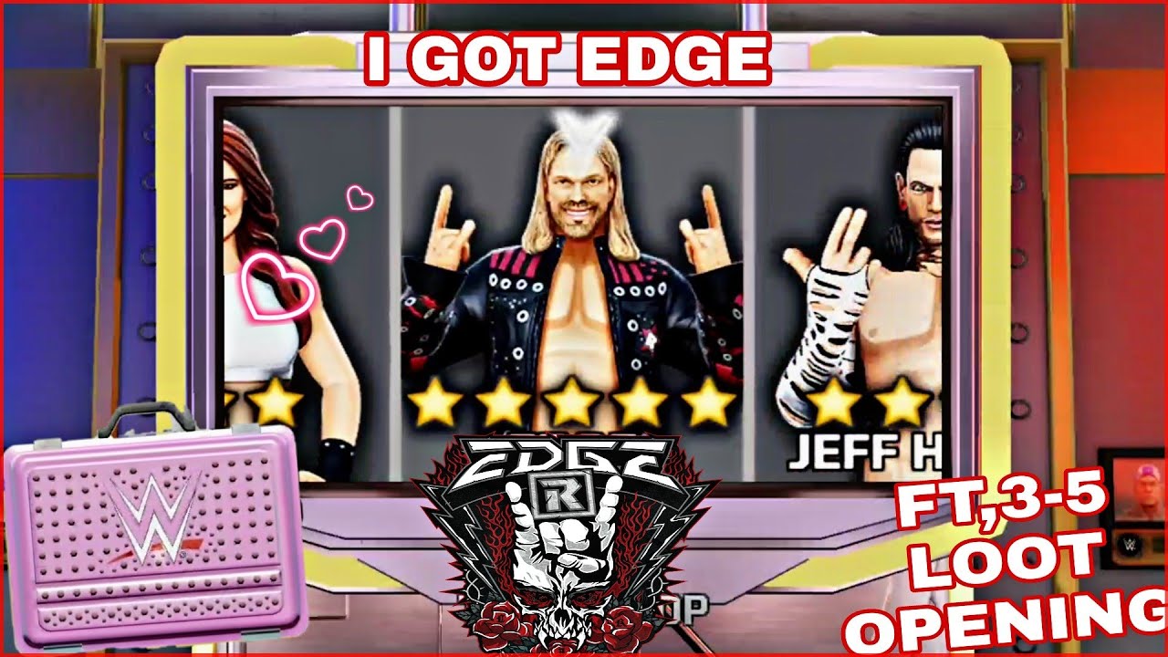 FT.5 STAR EDGE LOOTCASE OPENING | WWE MAYHEM