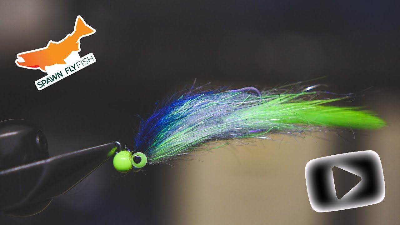 Bent Baitfish Fly Pattern - Tying Tutorial for Coho, Rockfish, Cutthroat 