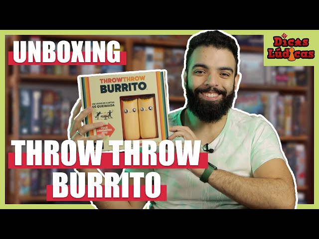 Throw Throw Burrito Jogo de Tabuleiro