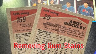 How to Successfully Remove Gum Stains