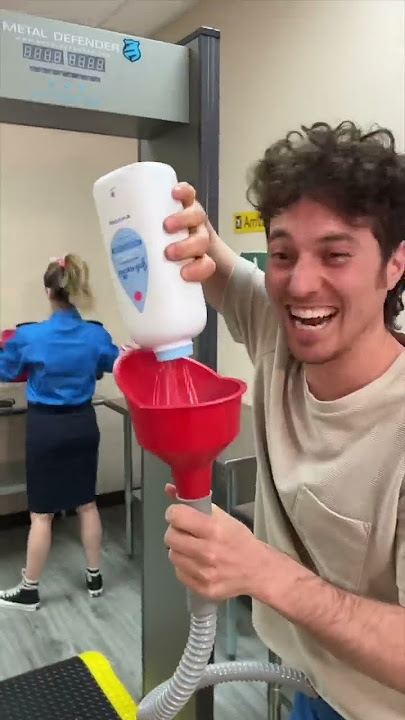He played a prank on TSA #pranks #viralreel #comedy