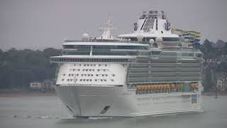 Independence of the Seas arrives in Southampton