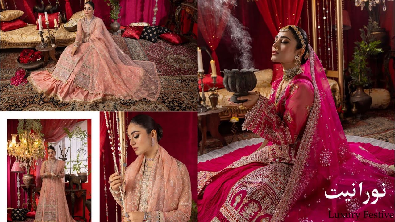 Bin ilyas luxury festive collection 2023/luxury dress design