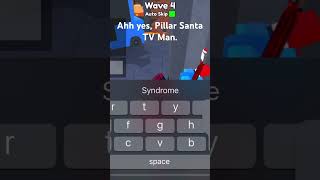 Ahh Yes, Pillar Santa Tv Man.