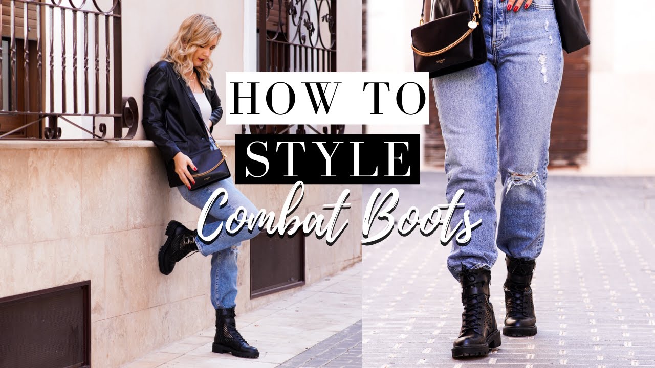 HOW TO STYLE COMBAT BOOTS FOR THIS FALL/ WINTER 2020- TIPS & OUTFIT ...