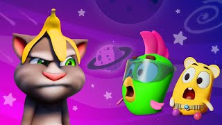 Talking Tom — Tata Surya dan Luar Angkasa 😺 Koleksi episode 💛 Super Toons TV Bahasa