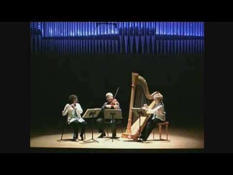 Trio Lyra -- Ibert Deux Interludes Part 1