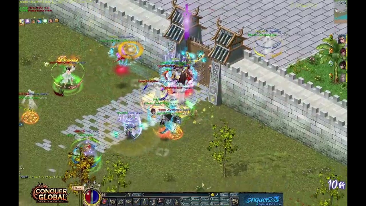 Epic Guild War Highlights! Lordof~Power Leads the Fight 🔥 | Global Conquer