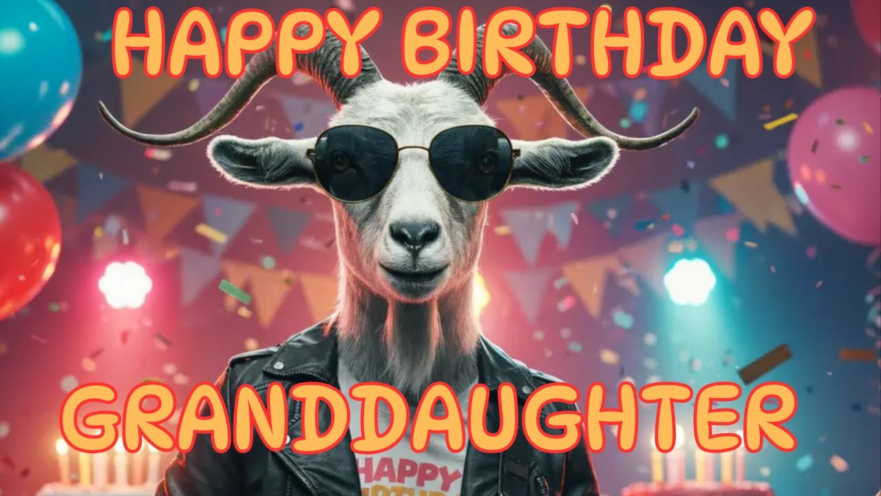 Happy Birthday To My Granddaughter