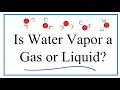 Water Vapor and Condensation Concepts
