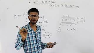 Gate 2017 pyq CAO | Consider the C struct defines below:
