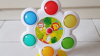 Mothercare Baby Safari Light And Sounds Rolling Highchair Toy