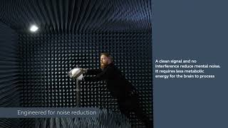 Engineered for the operator | Engineered for noise reduction