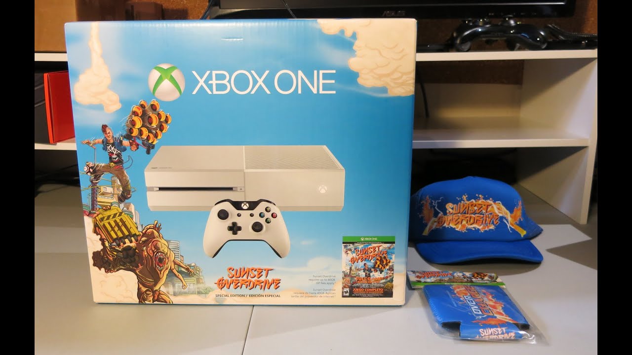 Report - White Xbox One Console to Launch in Sunset Overdrive Bundle Later  This Year - MP1st