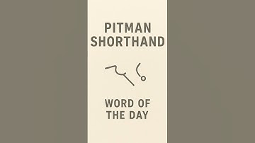 Boost your Steno Speed 🔥 | Word of the Day | Pitman Shorthand #stenography #steno #pitmanshorthand