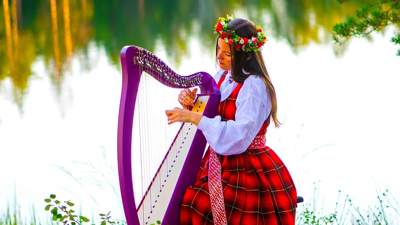 Heavenly Worship Music π Relaxing Harp Instrumental Hymns - YouTube