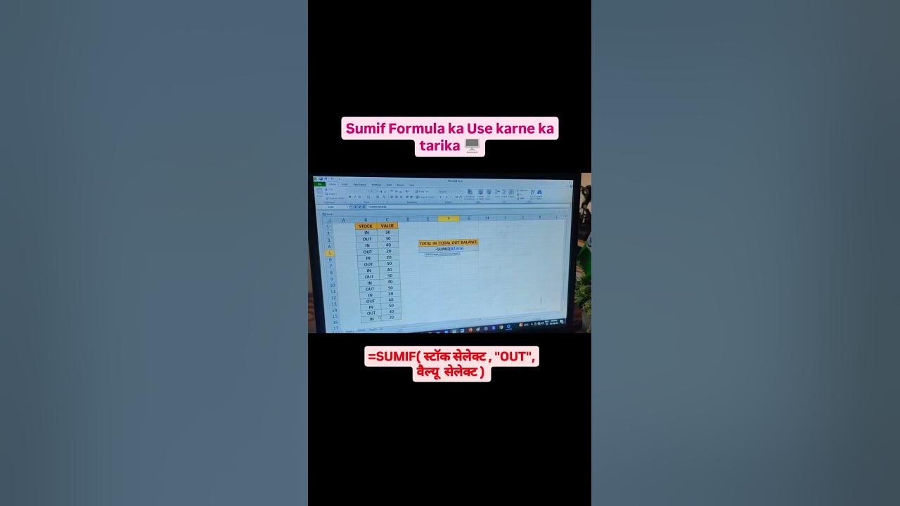 Sumif formula use tricks motivation exceleducation 