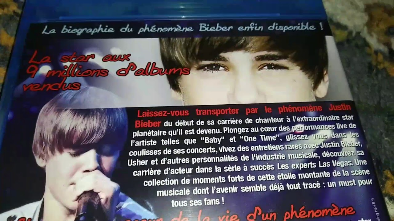Justin Bieber - This is my world ( C'est mon univers ) unboxing - YouTube