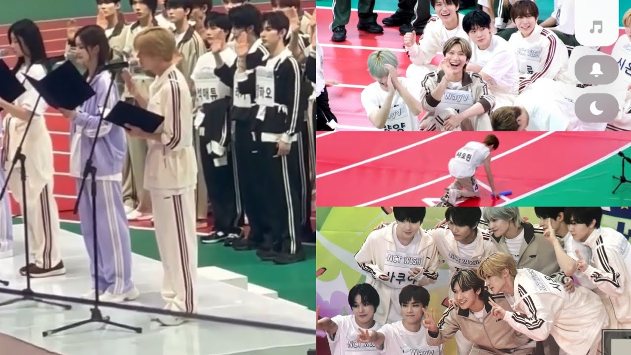 ISAC 2024 Nct Wish and Wayv Moments Compilation (Idol Star Athletics Championships 2024)