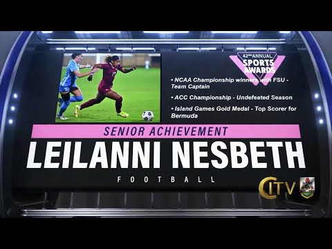 Leilanni Nesbeth Honoured At Sports Awards, March 9 2024