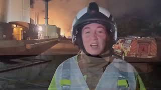 Massive blaze ravages recycling plant in Birmingham