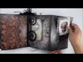 DannyCraftShop - Scrapbook Handmade Gothic Fantasy Mystery Mini Album #8