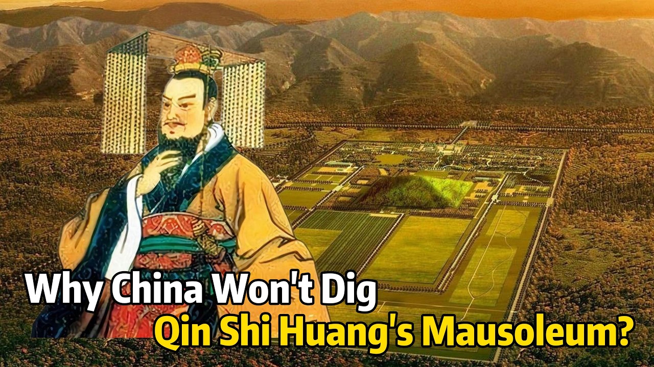 Настоящая причина, по которой Китай не хочет раскапывать гробницу Цинь Шихуана #история #циньшиху...
