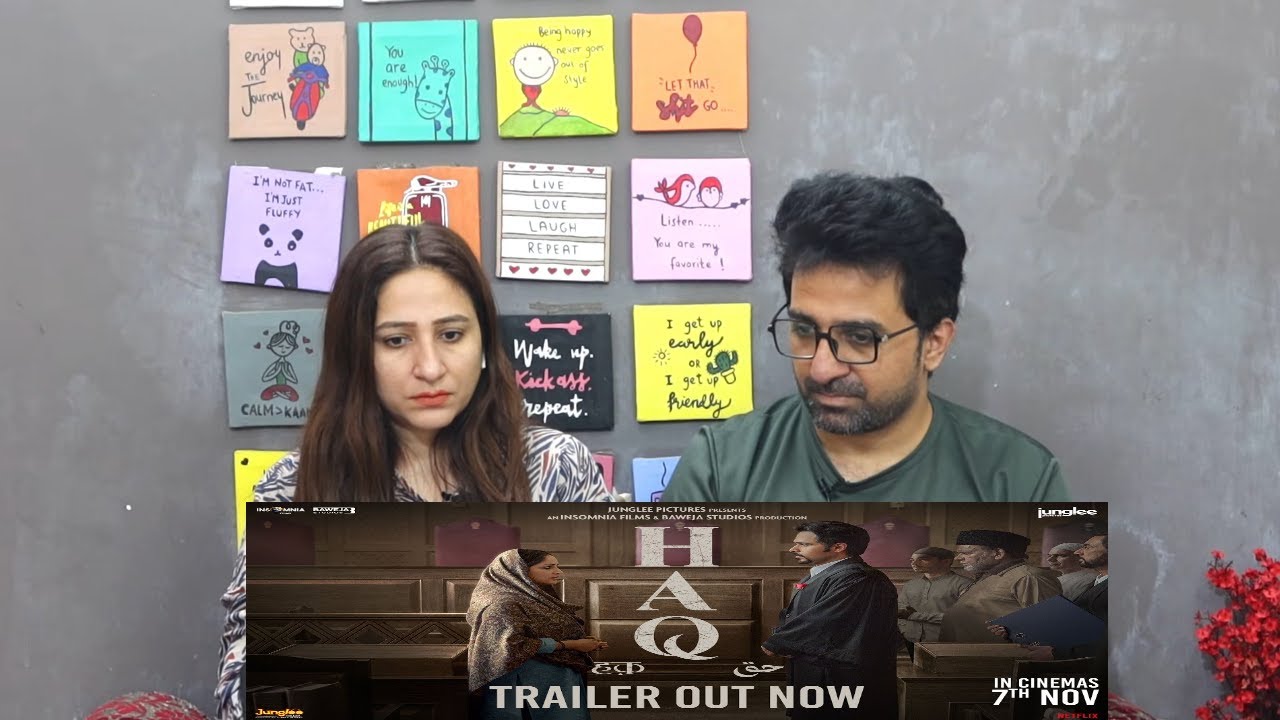 Pak Reacts HAQ | Official Trailer | Yami Gautam Dhar, Emraan Hashmi | Suparn S Varma | 7th Nov