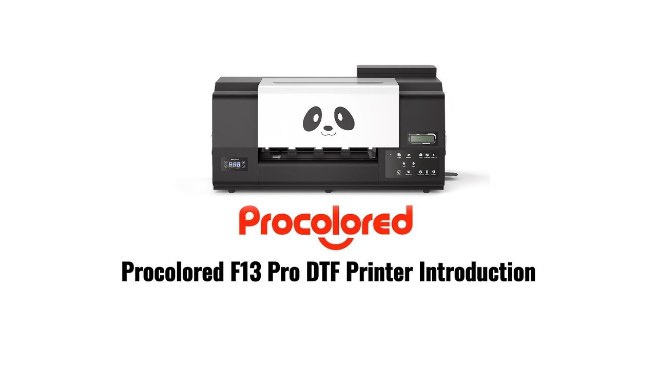 Procolored F13 Pro DTF Printer Introduction