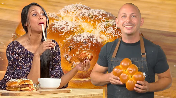 Eggplant Parmesan Sliders ft. Matt Basile | Deepa ...