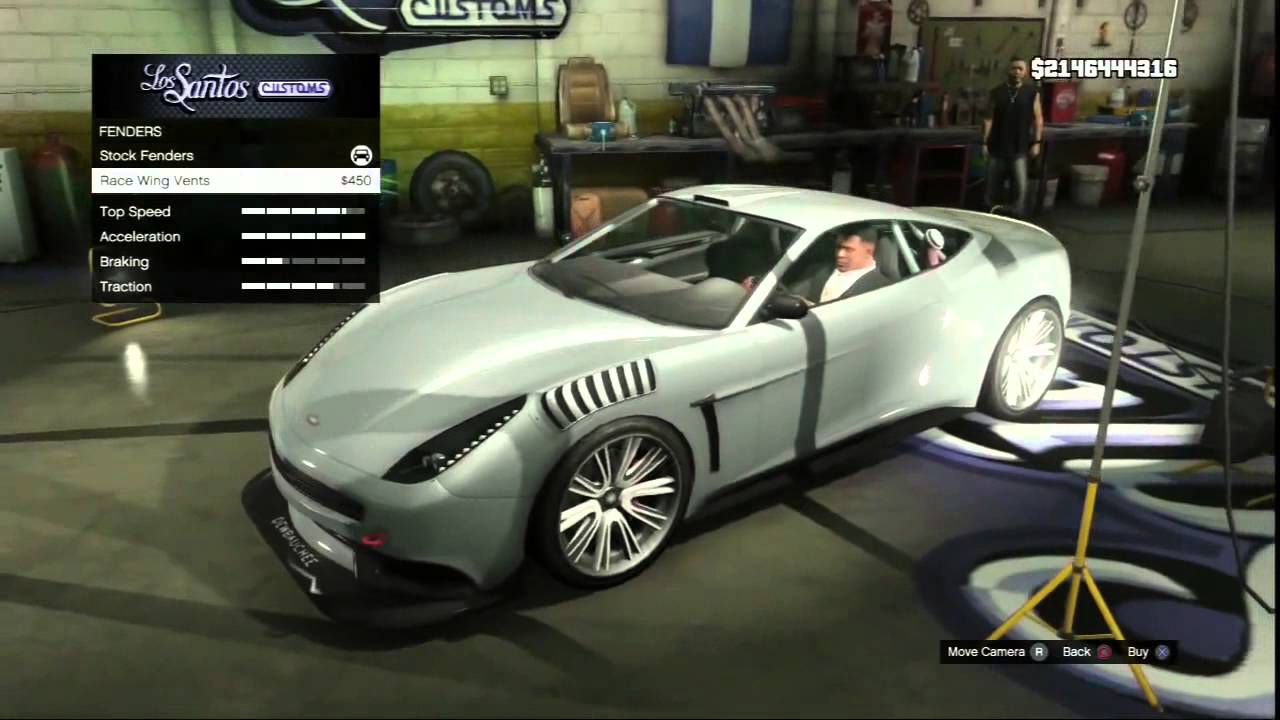 gta 5 autók berakása