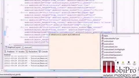 Android Tutorial va bài 33_ Cách tạo nút bấm theo ý muồn