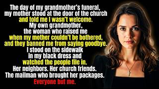 My Parents Banned Me From Grandma's Funeral — The Priest Read the Note She Had Hidden