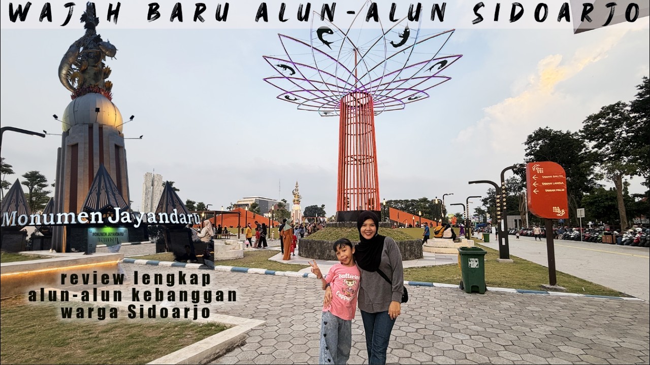 Alun alun Sidoarjo || 24M Sebagus Apa⁉️Tempat Ngabuburit Baru Favorit Warga Sidoarjo‼️