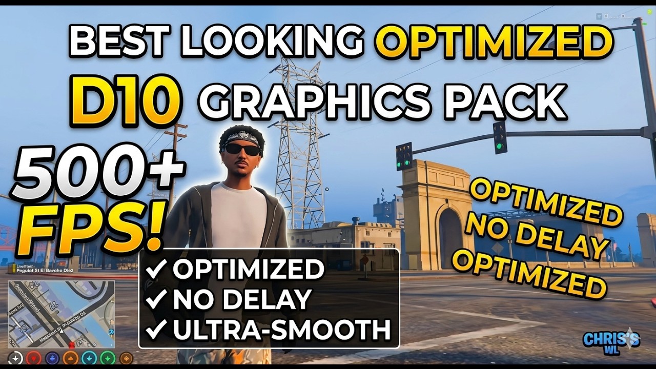 Fivem | Best Looking OPTIMIZED Graphics Pack *500FPS* - YouTube