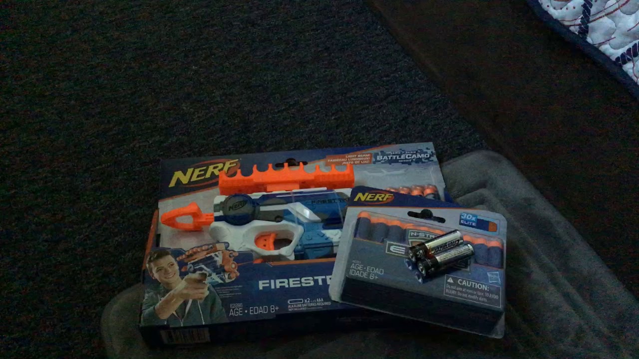 Nerf Gun & Ammunition Unboxing! ASMR | TigerASMR