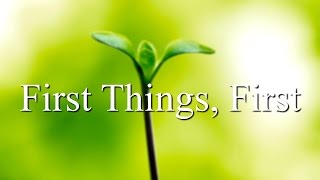 First Things, First screenshot 4