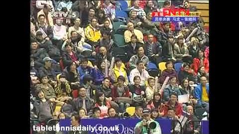 Zhang Jike avoids shaking hands with Ma Long!