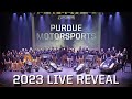 Purdue motorsports 2023 race car reveal