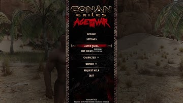 Admin Panel Guide in Conan Exiles