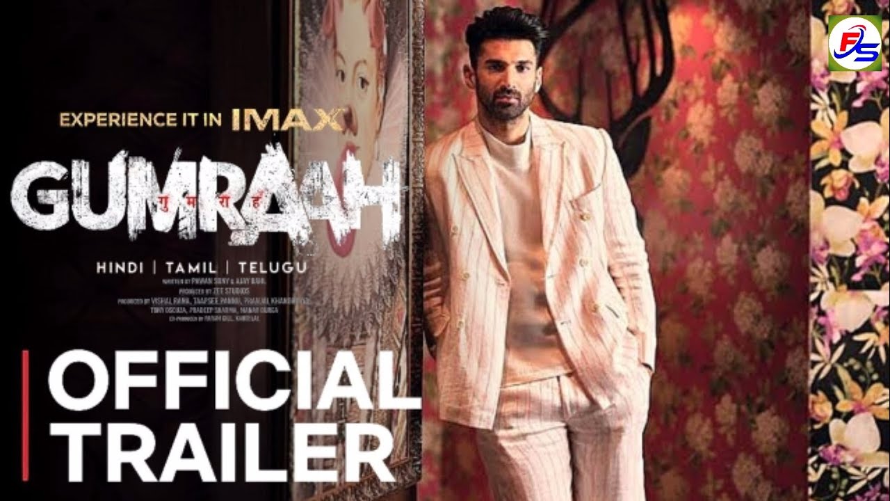 Gumrah Official Trailer (2023) Aditya Roy Kapoor, Mrunal Thakur